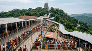 Tirumala darshan crowd today: pilgrims in the Vaikuntam Queue Complex lines