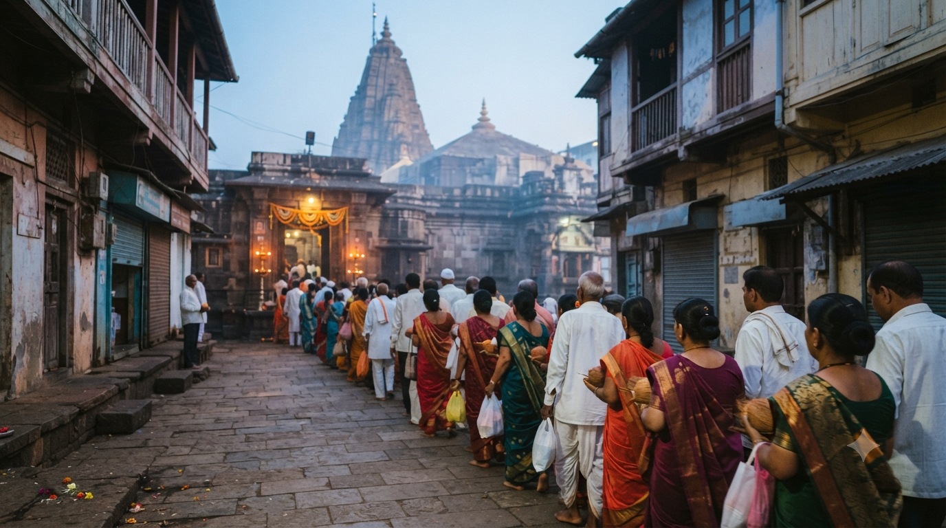Kolhapur Mahalakshmi Temple Timings and early morning darshan