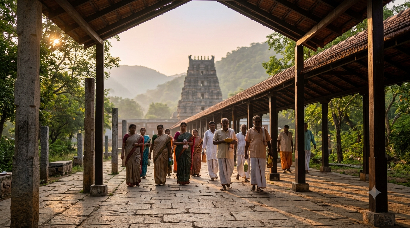 Srisailam daily seva timings guide for pilgrims checking current temple seva schedules