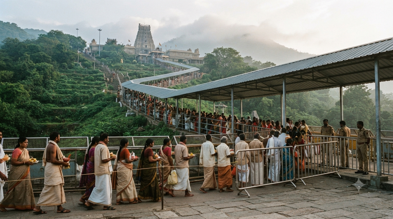 Tirumala Brahmotsavam darshan tickets and festival queue guidance for 2026