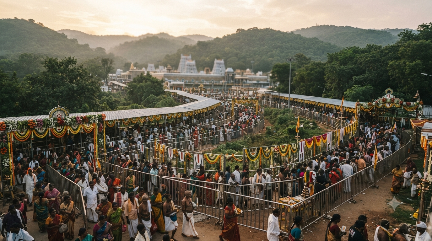 Vaikunta Ekadashi 2026 Tirumala Vaikunta Dwara darshan queue