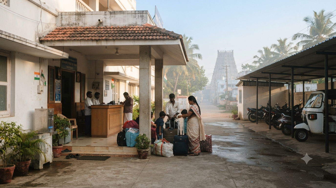 Rameshwaram Temple Accommodation and official TTDC room booking