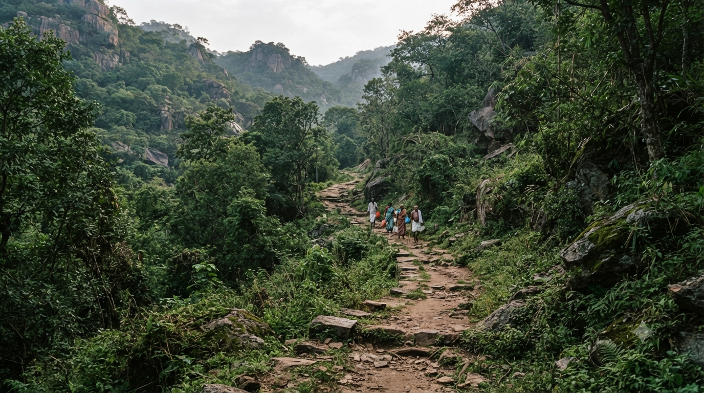 Sesha Theertham Tirumala forest trekking route and access guide