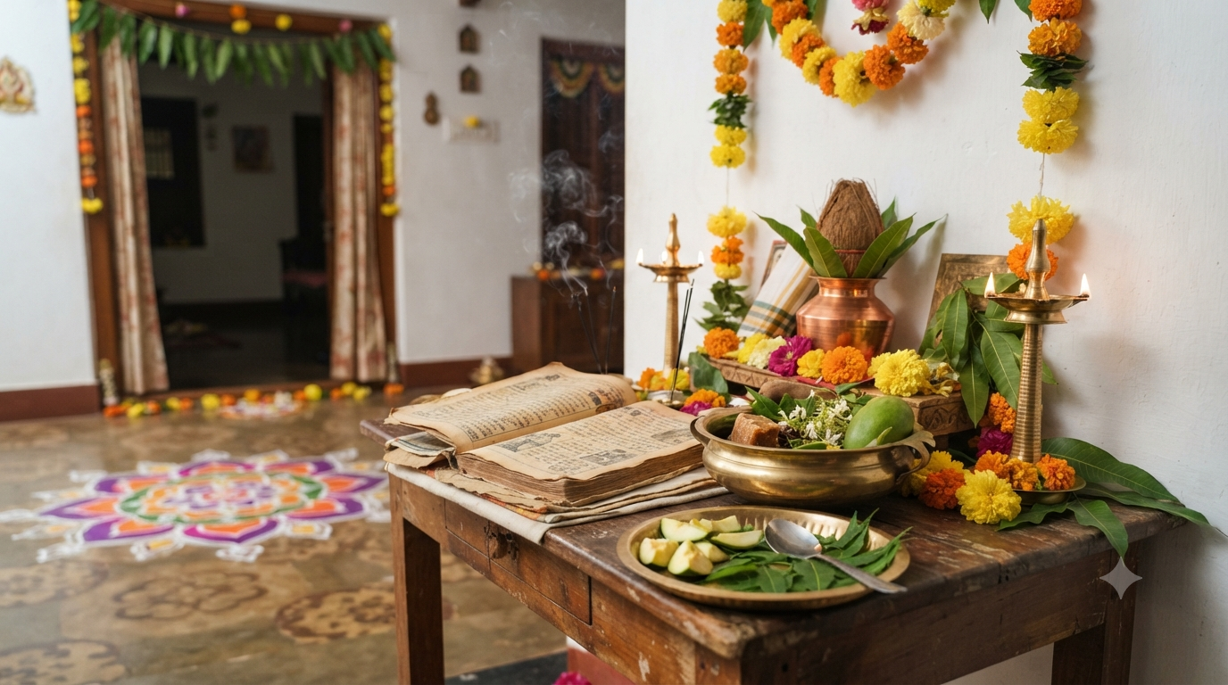 Ugadi date and timings 2027 with Telugu Panchangam and Ugadi Pachadi in Andhra Pradesh