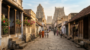 Places near Ekambareswarar temple in Kanchipuram, starting at the historic Shiva temple