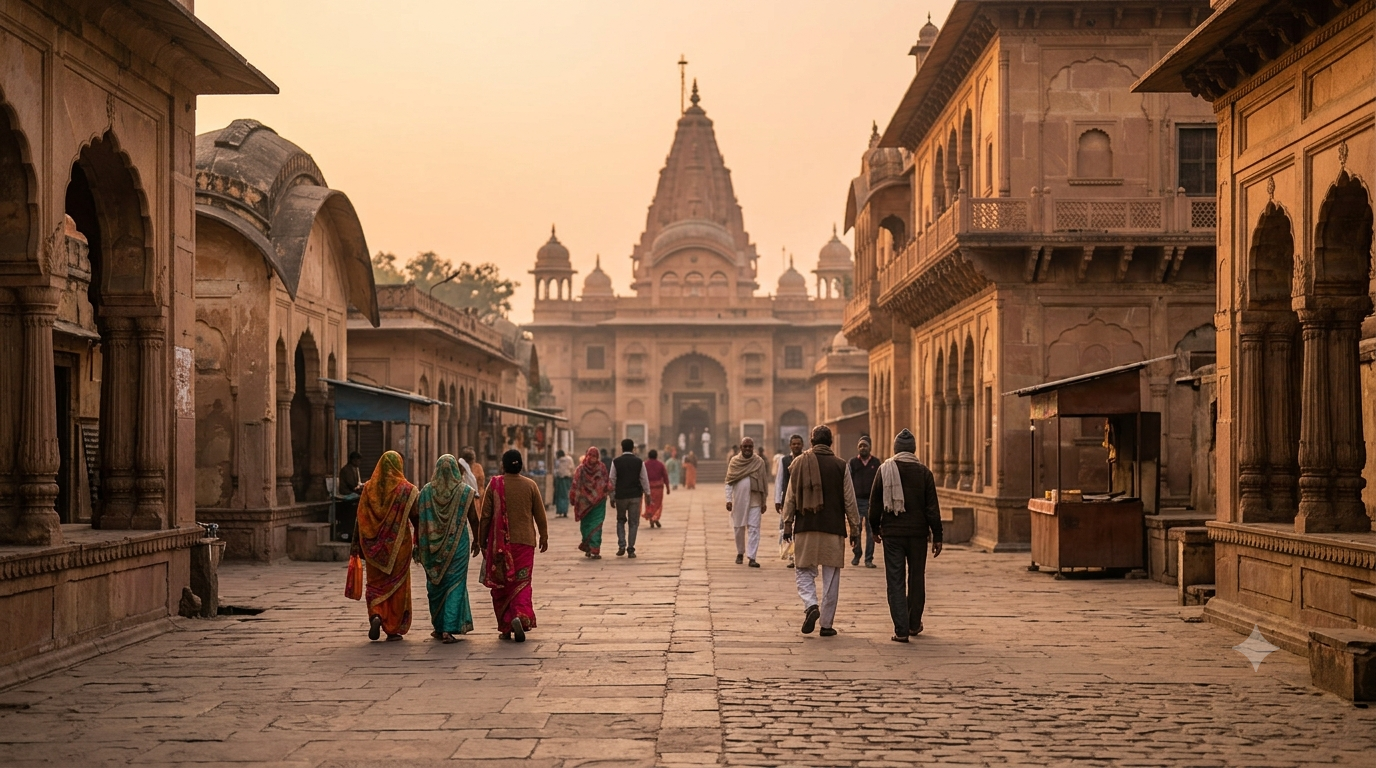 Mathura Krishna Janmabhoomi timings and temple entrance in Mathura