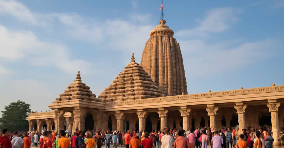 Digha Jagannath Dham Temple in Digha West Bengal with pilgrims visiting after inauguration 2025