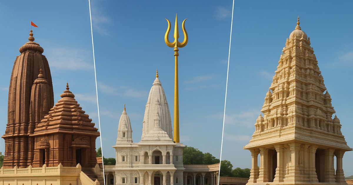 7 New Majestic Temples New temples India 2025 — Jagannath Dham Digha, Char Dham Vrindavan, and Venkateswara Temple Sidhra