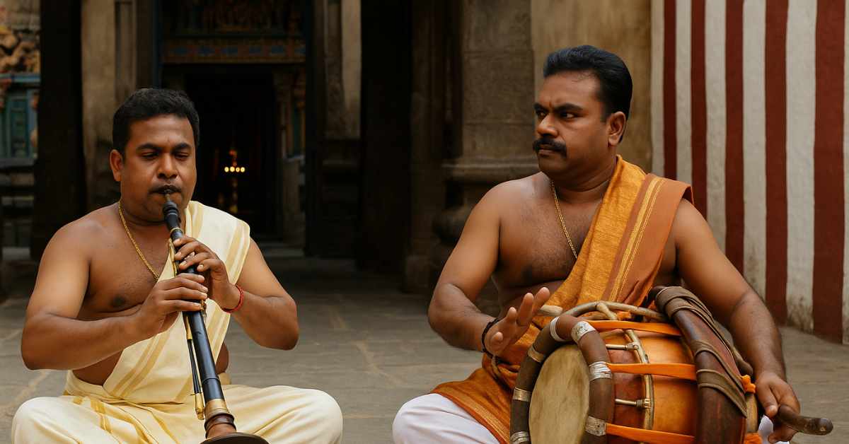 Temple Music & Chanting Traditions – Nadaswaram and Tavil Performers