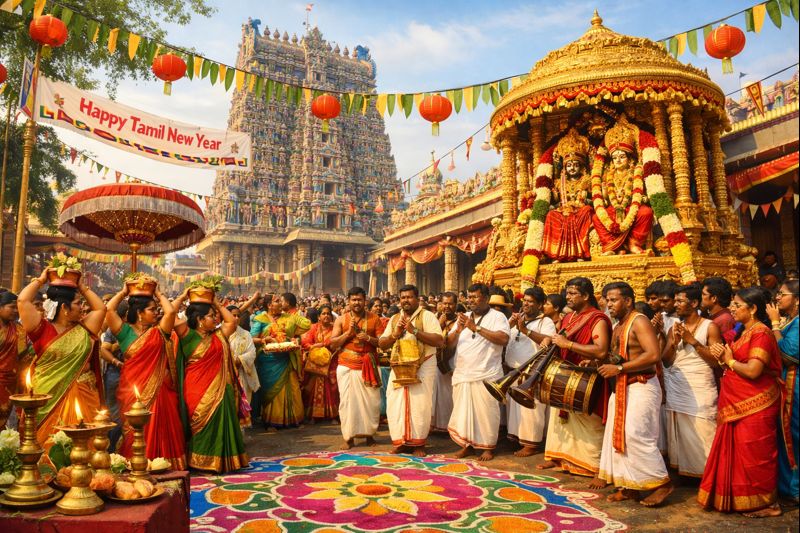 Chithirai Month 2023 Start dates in Tamil calendar with festival scene