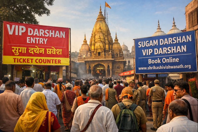 kashi vishwanath temple vip darshan online booking ticket price guide