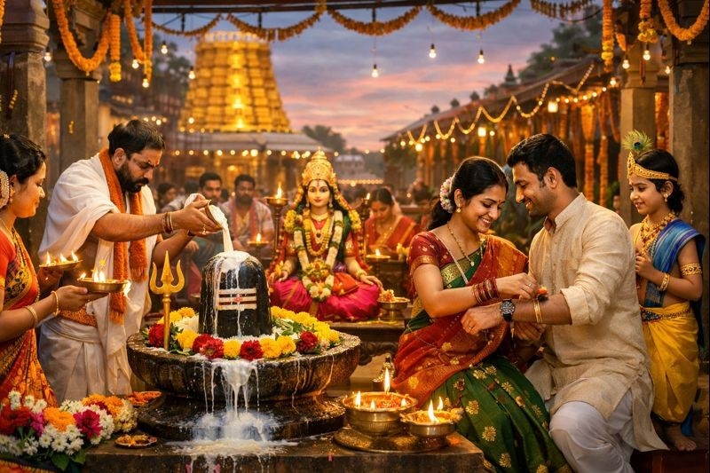 Sravana Masam 2023 Telugu calendar start and end dates celebration