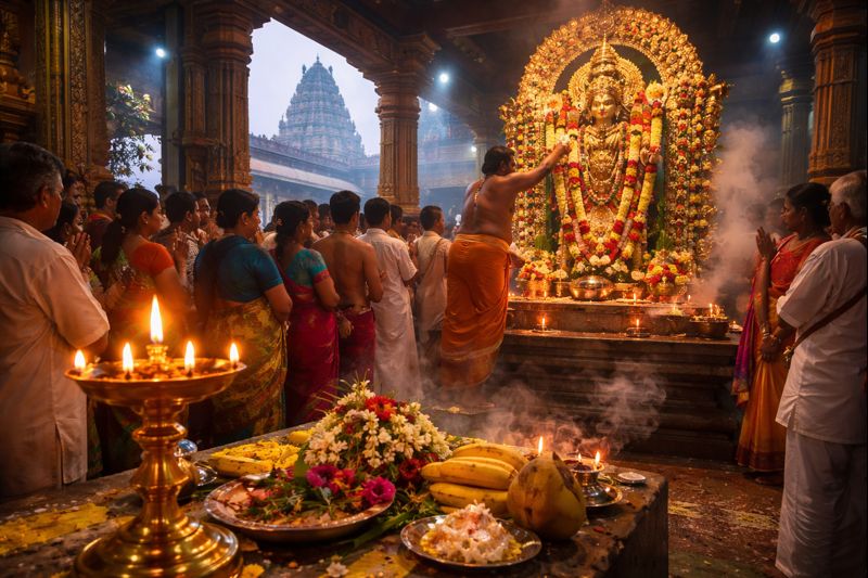 2023 Tamil Vaikasi Masam temple puja and festivities