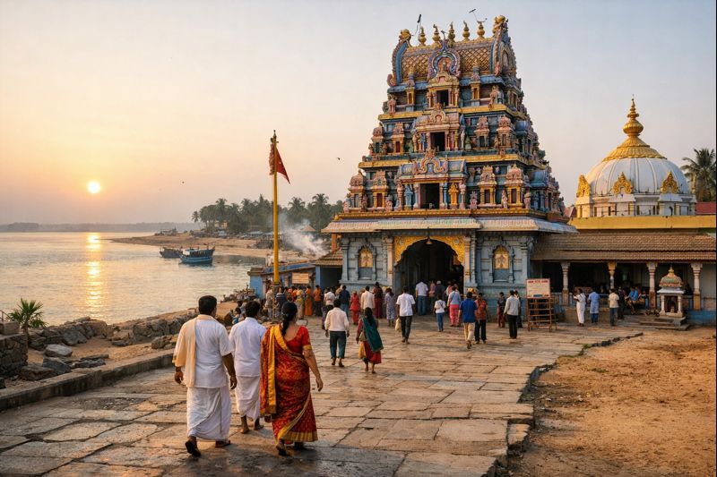Antarvedi Narasimha Swamy Temple opening closing timings and pilgrims