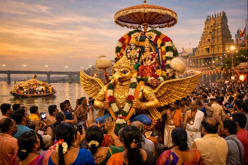 Bhadrachalam 2023 Brahmotsavam Vahanam procession