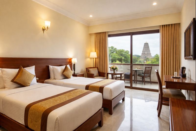 Bhadrachalam Haritha Hotel Room accommodation view