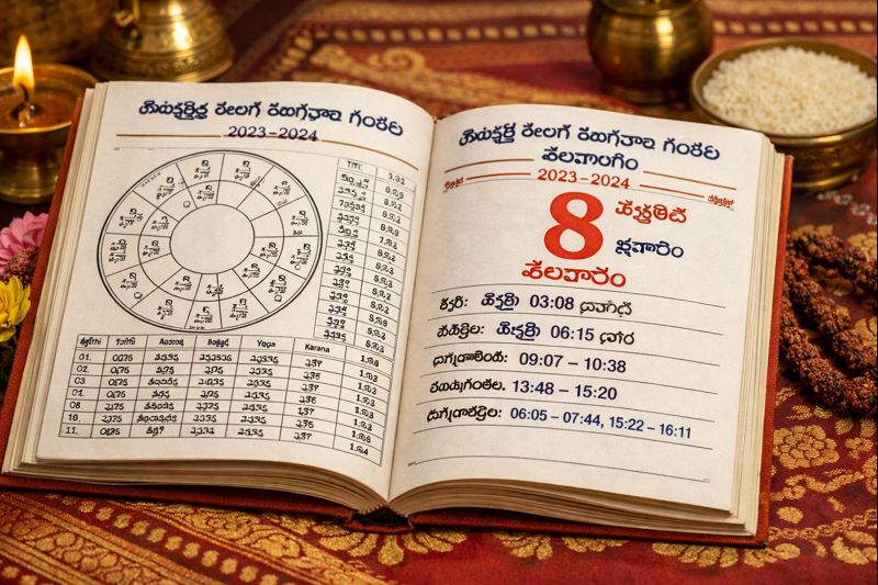 Shobhakruth Relangi Tangirala Gantala Panchangam 2023 24 PDF Online book