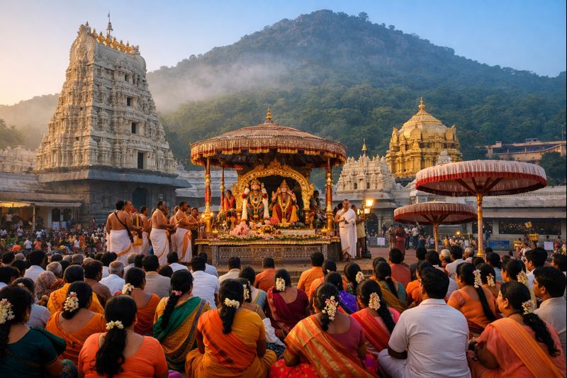 Simhachalam Temple Kalyanotsavam Timings daily ritual