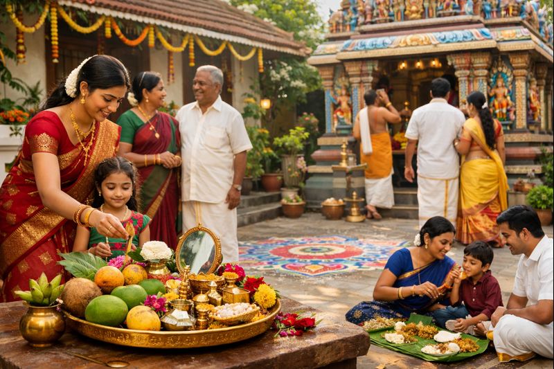 Tamil Varuda Pirappu 2023 festival celebration