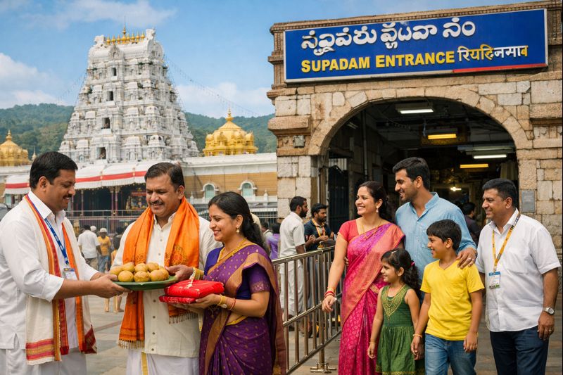 Ttd Lakh Donation Benefits detailed guide at Tirumala with donors accessing special darshan