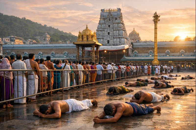 TTD Tirumala May 2023 Angapradakshinam Tickets Online Release Dates scene