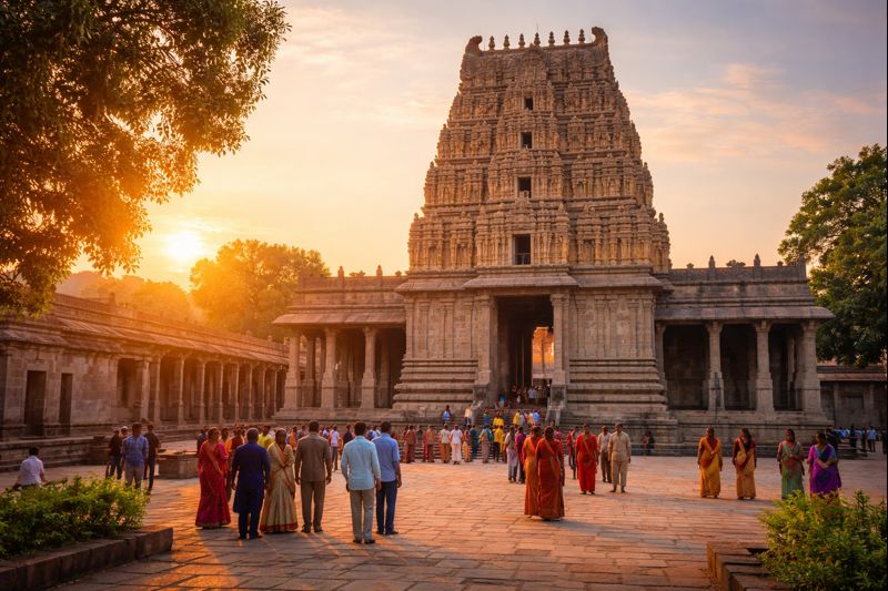Vontimitta Temple Open Close timings travel guide with temple overview