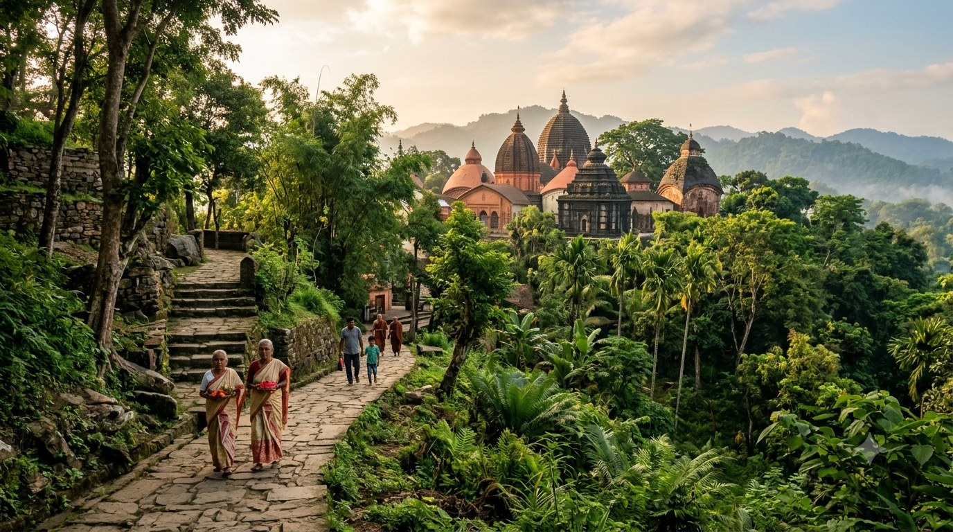 Temples in Assam – Kamakhya Temple on Nilachal Hill in Guwahati