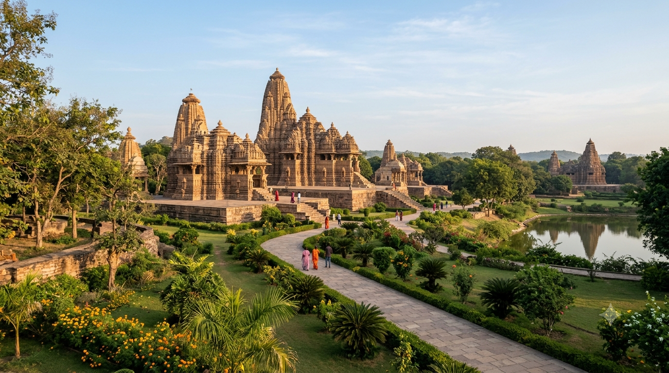 Temples in Madhya Pradesh – Historic Khajuraho temple architecture